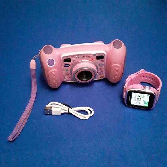 Vtech Camera & Watch & USB Charging Cable - Picture 1 of 4